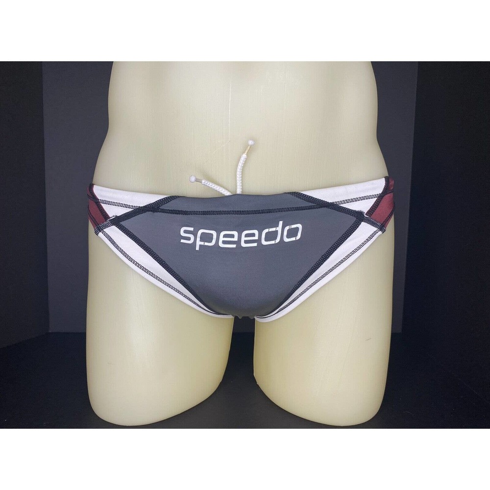 Rare Speedo JASPO Water Polo Diving Swim Bikini Brief - Size XS